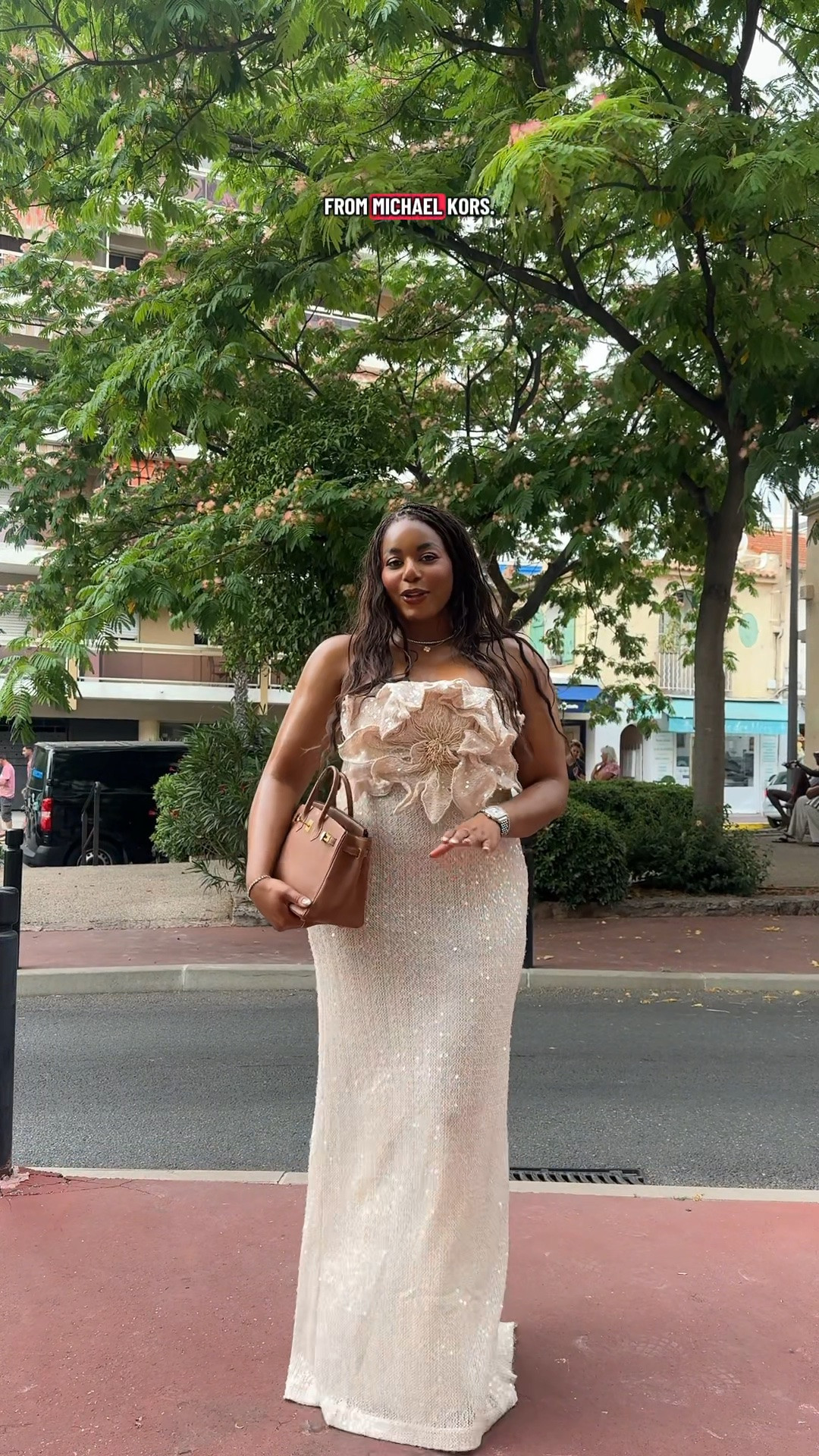 Wearing this stunning sequin maxi dress with a flower. Such a stunning summer evening floral gown for wedding guest dresses and beyond! Styled with Hermes Kelly bag and minimal heels .. For more links to wedding guest dress summer, summer outfits, summer dresses, country concert outfits, fathers day gift guide, 4th of july outfit women, date night outfits, work outfits, travel outfits, follow me on LTK! ✨

#LTKsummer #LTKdresses #LTKwedding