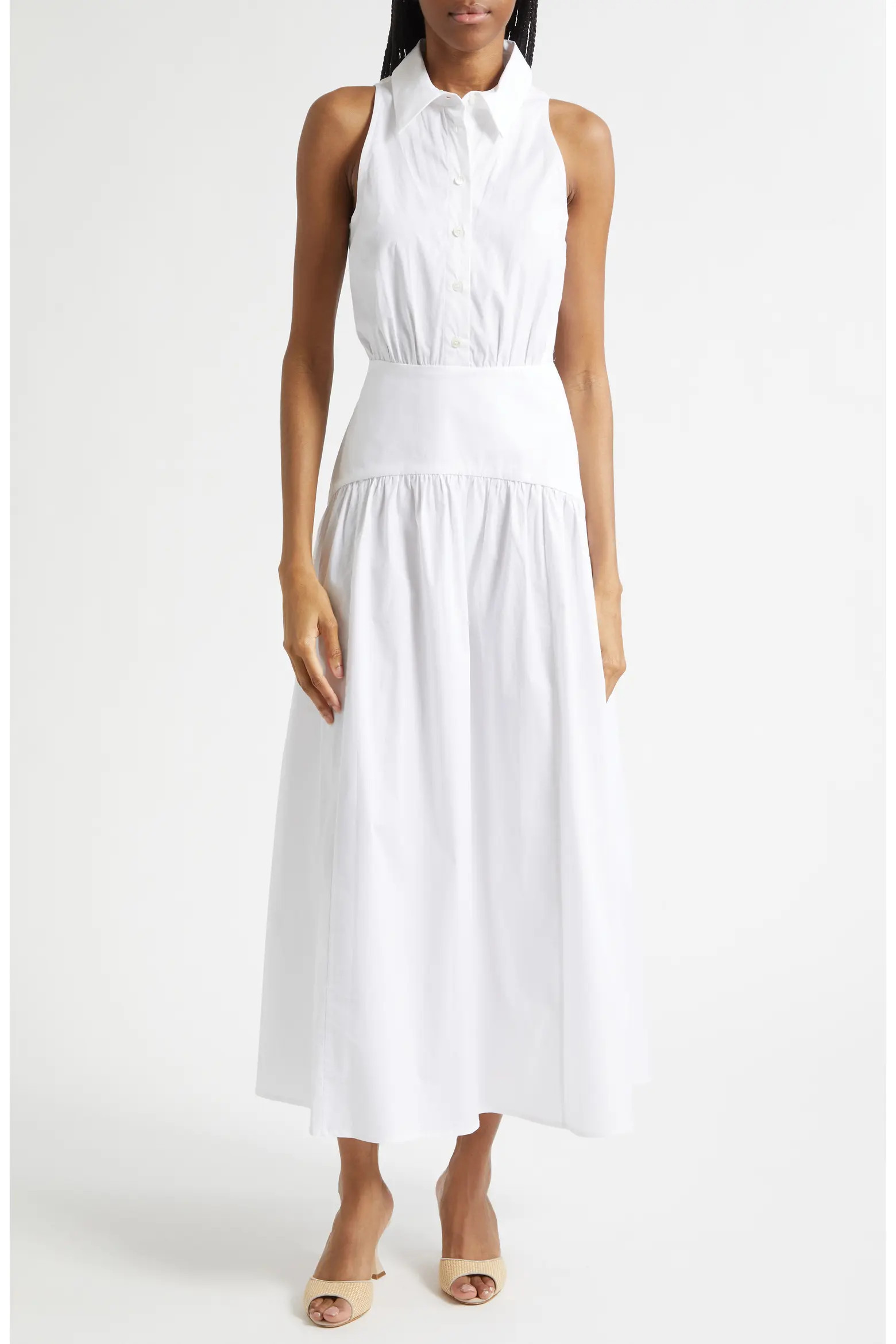 Romy Sleeveless Maxi Shirtdress (Women) | Nordstrom | Nordstrom