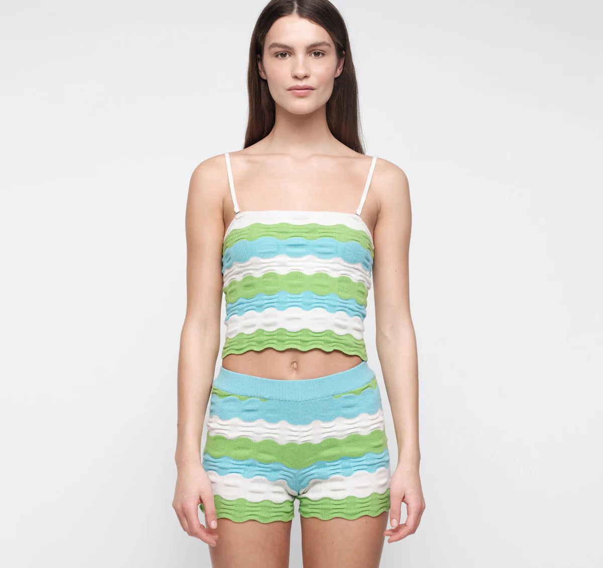 Soft Knit Textured Shorts | Organic Basics
