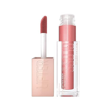 Maybelline Lifter Gloss Hydrating Lip Gloss with Hyaluronic Acid, Moon, 0.18 Ounce | Amazon (US)