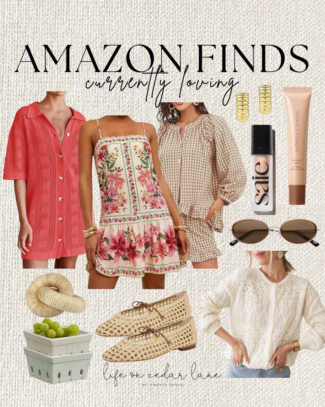 Check out what we’re loving on Amazon - stylish spring finds, cute resort looks & pretty home decor!

#amazonfashion #amazonhome

#LTKSaleAlert #LTKspringtrends #LTKHome