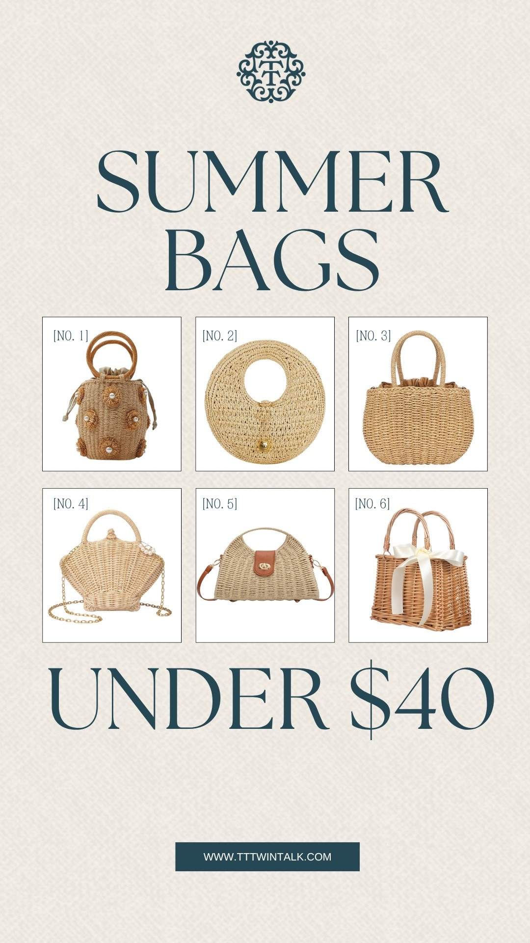 These Amazon summer bags all look like the kind of finds you’d spot on vacation, and every one is under $40. Woven textures and easy neutral tones make them perfect for beach days, brunch, and warm weather plans. Affordable pieces that instantly pull a summer outfit together.

#LTKSeasonal #LTKOver40 #LTKBeauty