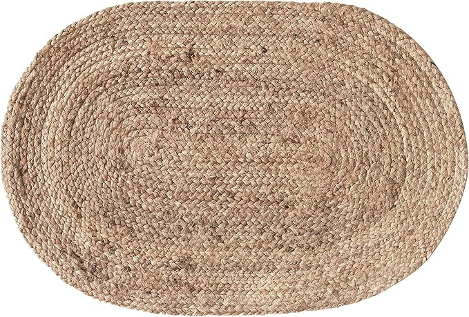LR Resources Jute LR50135-NAT2030 Natural Rectangle 2 X 3 ft Indoor Area Rug, 2' x 3', | Amazon (US)