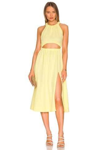 LPA Adalyn Dress in Yellow from Revolve.com | Revolve Clothing (Global)