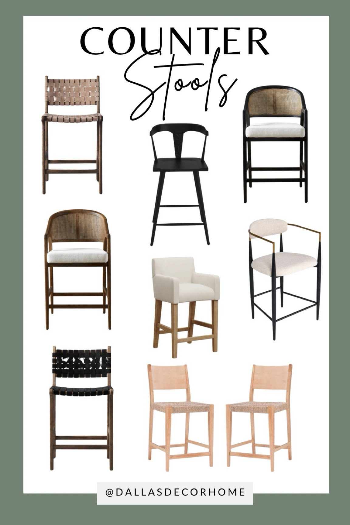 ✨Kitchen counter stools ✨

#LTKFindsUnder100 #LTKHome #LTKSaleAlert