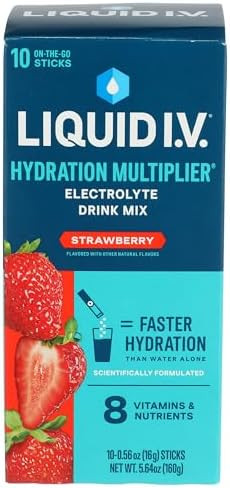 LIQUID IV Hydration Strwbry 10Ct Bx 5.64 OZ | Amazon (US)