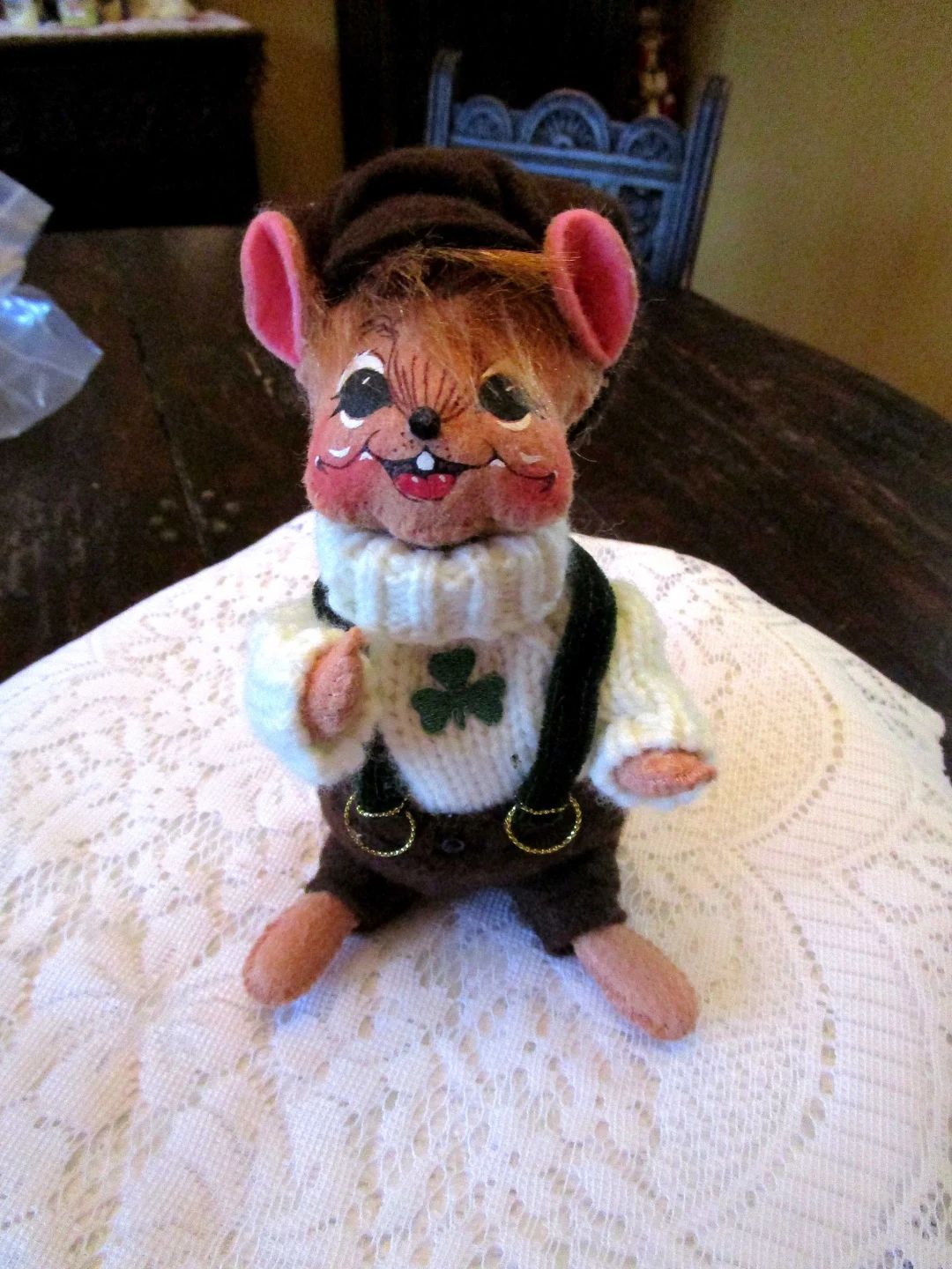 Annalee Mouse, Irish Mouse, St Patricks, Annalee Doll, Mouse Figurine, Annalee Mice, Mouse Doll, ... | Etsy (US)