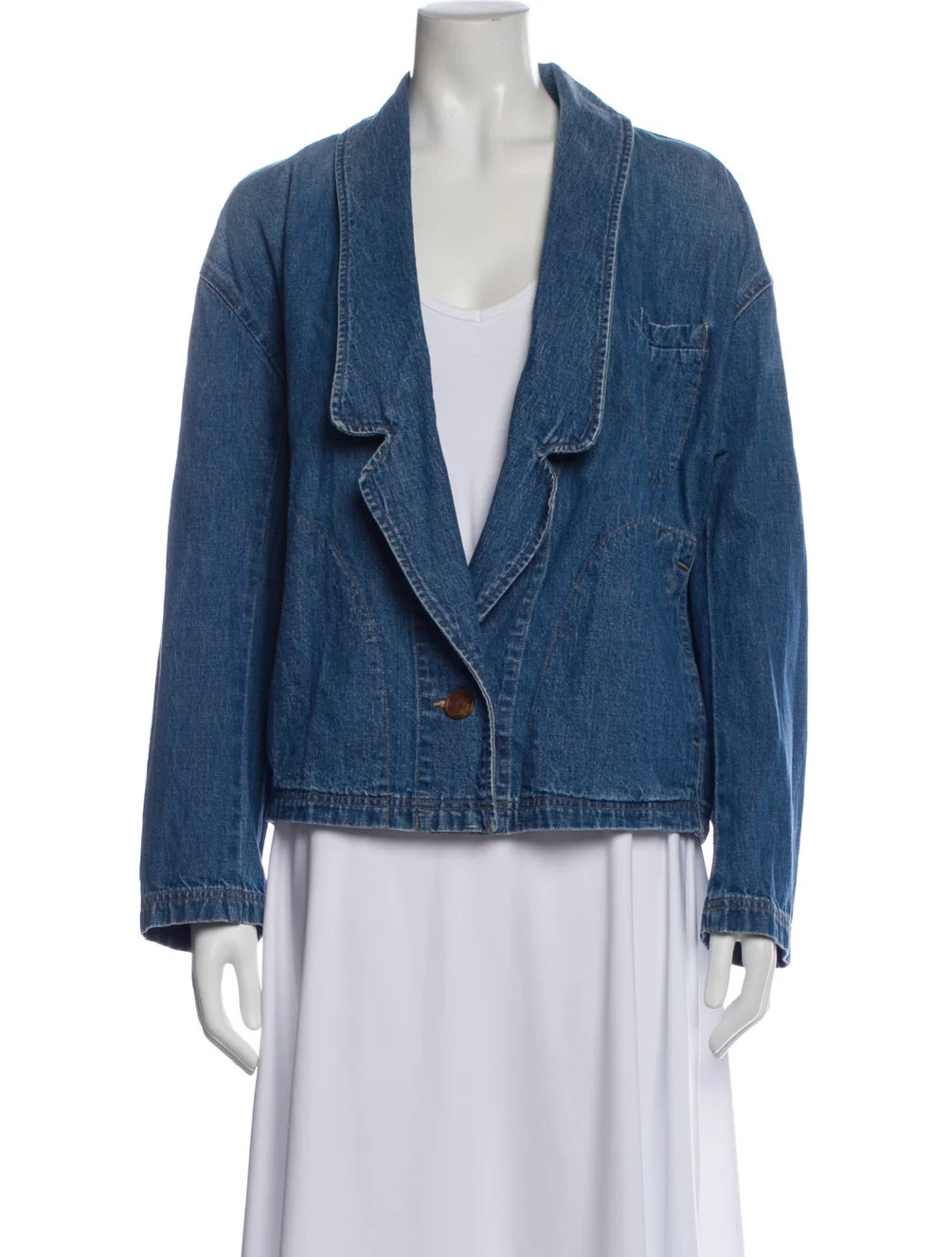 Rachel Comey Denim Jacket - Blue Jackets, Clothing - WRACY100056 | The RealReal | The RealReal
