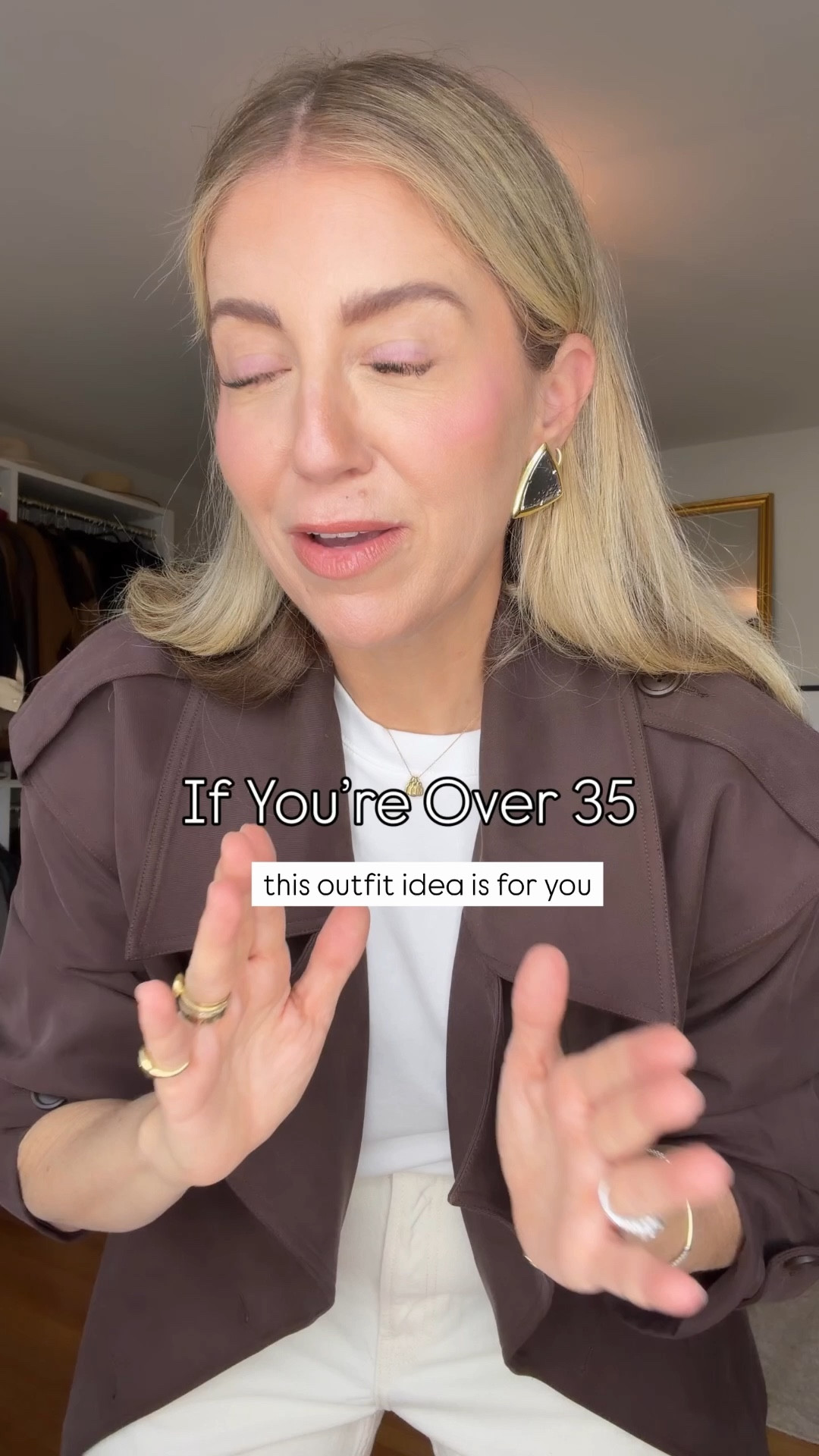 Over 35 spring outfit idea ￼

#LTKOver40 #LTKWorkwear #LTKmomlife