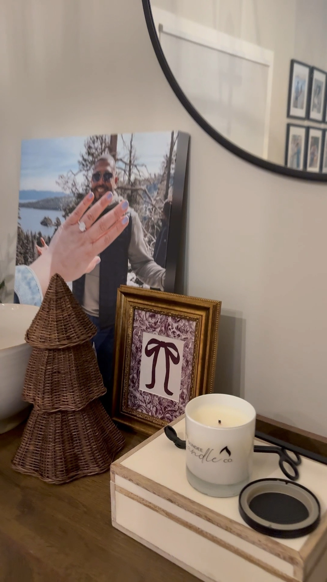 A couple new Christmas decor items I added this year! 

Wicker tree decor, bow Christmas decor, Christmas frames, vintage Christmas

#LTKHoliday #LTKHome #LTKSeasonal