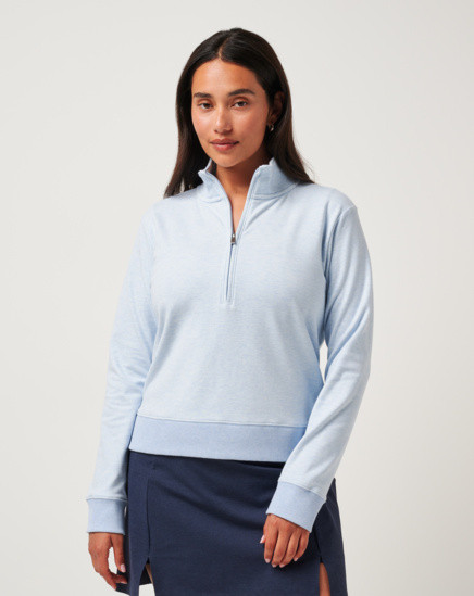 Cloud Fleece Half Zip Pullover | TravisMathew