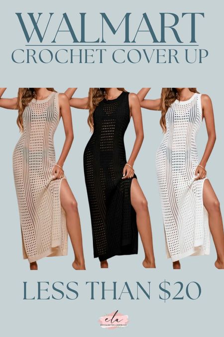 Y’all!! This coverup is so cute! You NEED this for summer! I have been looking for a crochet cover up and this is the one! 
They have so many colors! 
Less than $20, go grab yours!

#summer #walmart #coverup #pool #beach #ocean #outfit #crochet #crochetcoverup

#LTKFind #LTKstyletip #LTKswim