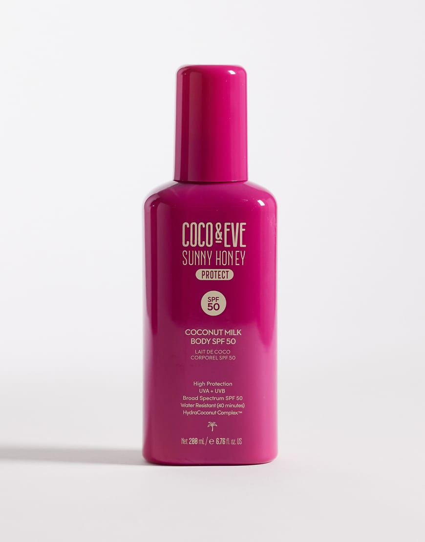 Coco & Eve Coconut Milk Body SPF50 200ml-No colour | ASOS (Global)