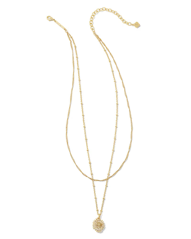 Brielle Multi Strand Necklace in Gold | Kendra Scott | Kendra Scott