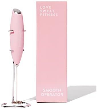 Amazon.com: Smooth Operator Pink Handheld Electric Whisk, Milk Frother, Foam Maker for Protein, C... | Amazon (US)