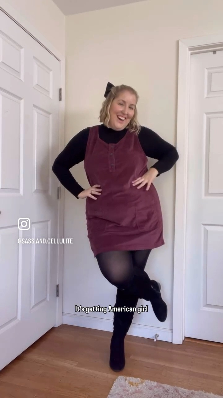 14 days of cute, comfy, slightly festive outfits starts today🖤🍁✨ 

Tights are from Snag Tights - check the links on my November IG links highlight 

#LTKHoliday #LTKSeasonal #LTKPlusSize