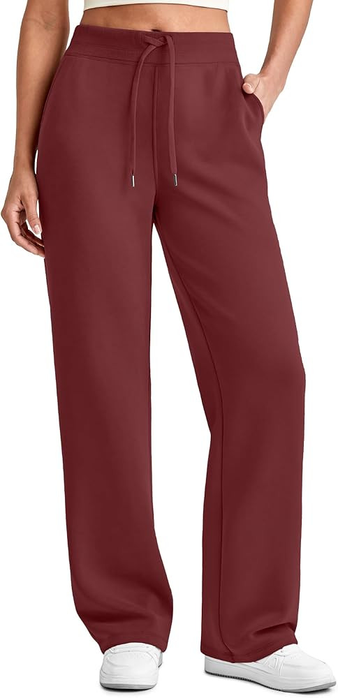 G4Free Smoofit Modal Soft Women Wide Leg Sweatpants Drawstring Casual Lounge Dress Pants with Poc... | Amazon (US)