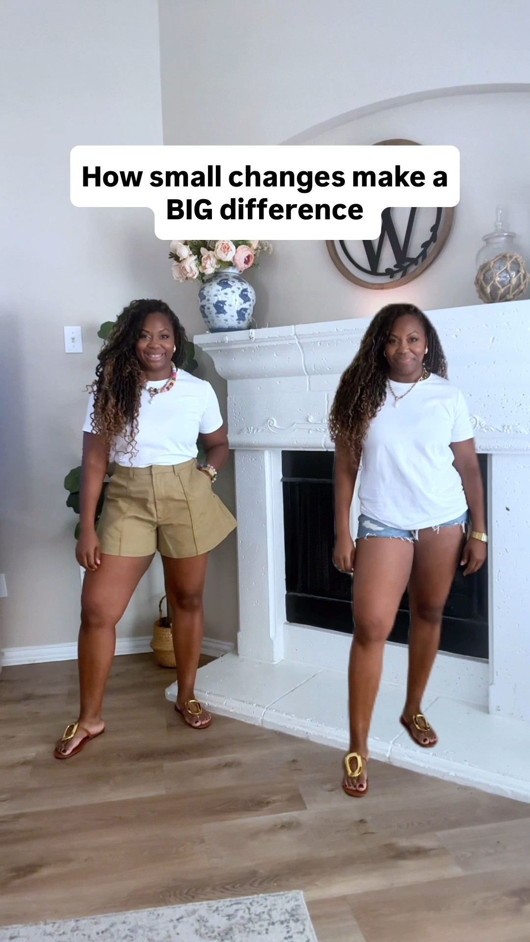 Style tip! If you want your thighs to appear slimmer, opt for a mid thigh short that flares out. 

It will not only make your legs look smaller, but exude, modest elegance!

The shorts are selling out fast, so I added some similar options!

#LTKootd #LTKmomlife #LTKgrwm