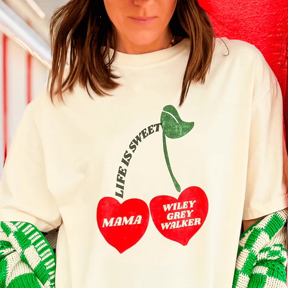 Custom Life Is Sweet Mama Tee | Mountain Moverz