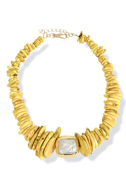 Virtue Sariah Yellow Necklace | The Willow Tree
