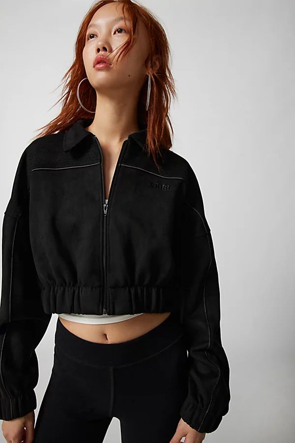 X-girl Faux Suede Shirt Jacket | Urban Outfitters (US and RoW)