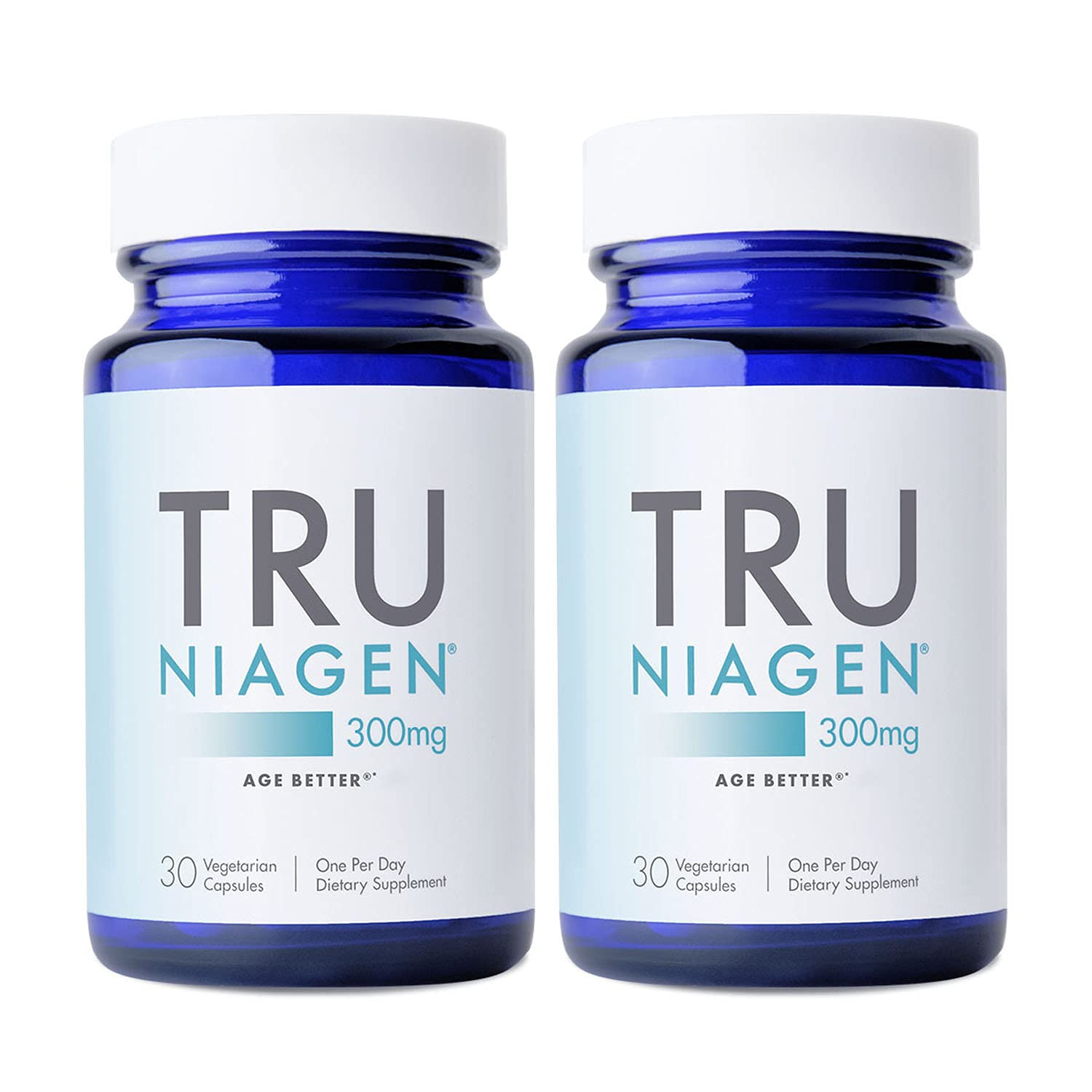 TRU NIAGEN Patented NAD Supplement for Anti Aging and Cell Regeneration, 300mg Niagen, 30 Serving... | Amazon (US)