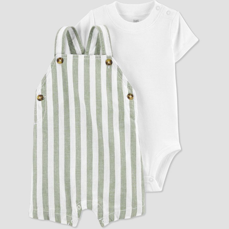 Baby Boys' Striped Top & Bottom Set - Just One You® made by carter's Green | Target