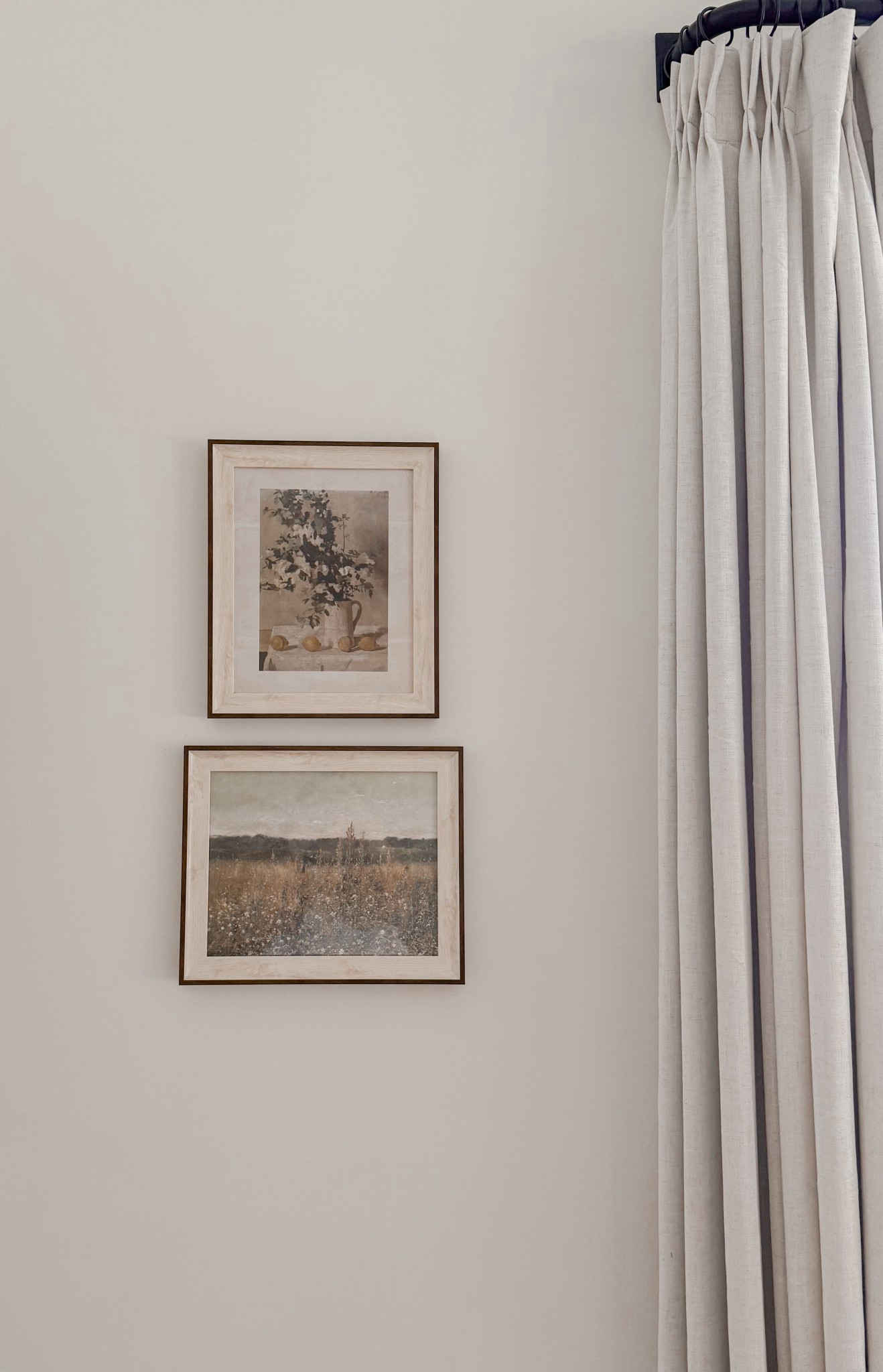 Wall art. Curtains. Curtain rod  

#LTKHome