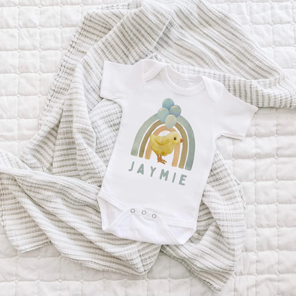 Click for more info about Easter Baby Outfit, First Easter Shirt, Baby's first Easter, Baby Sweatshirt, Sweatshirt Romper, ...