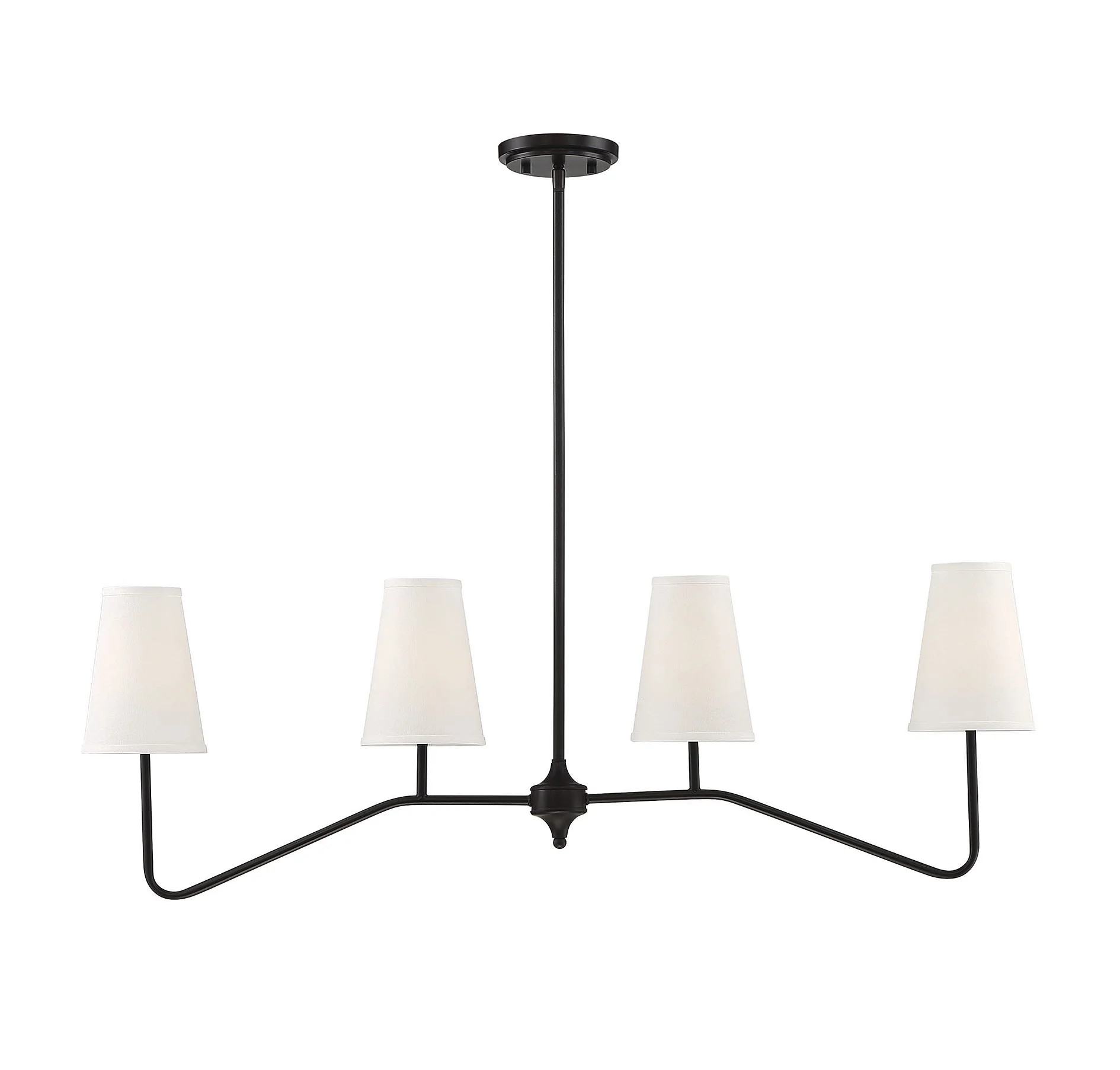Trade Winds Madison Linear Chandelier in Oil Rubbed Bronze - Walmart.com | Walmart (US)