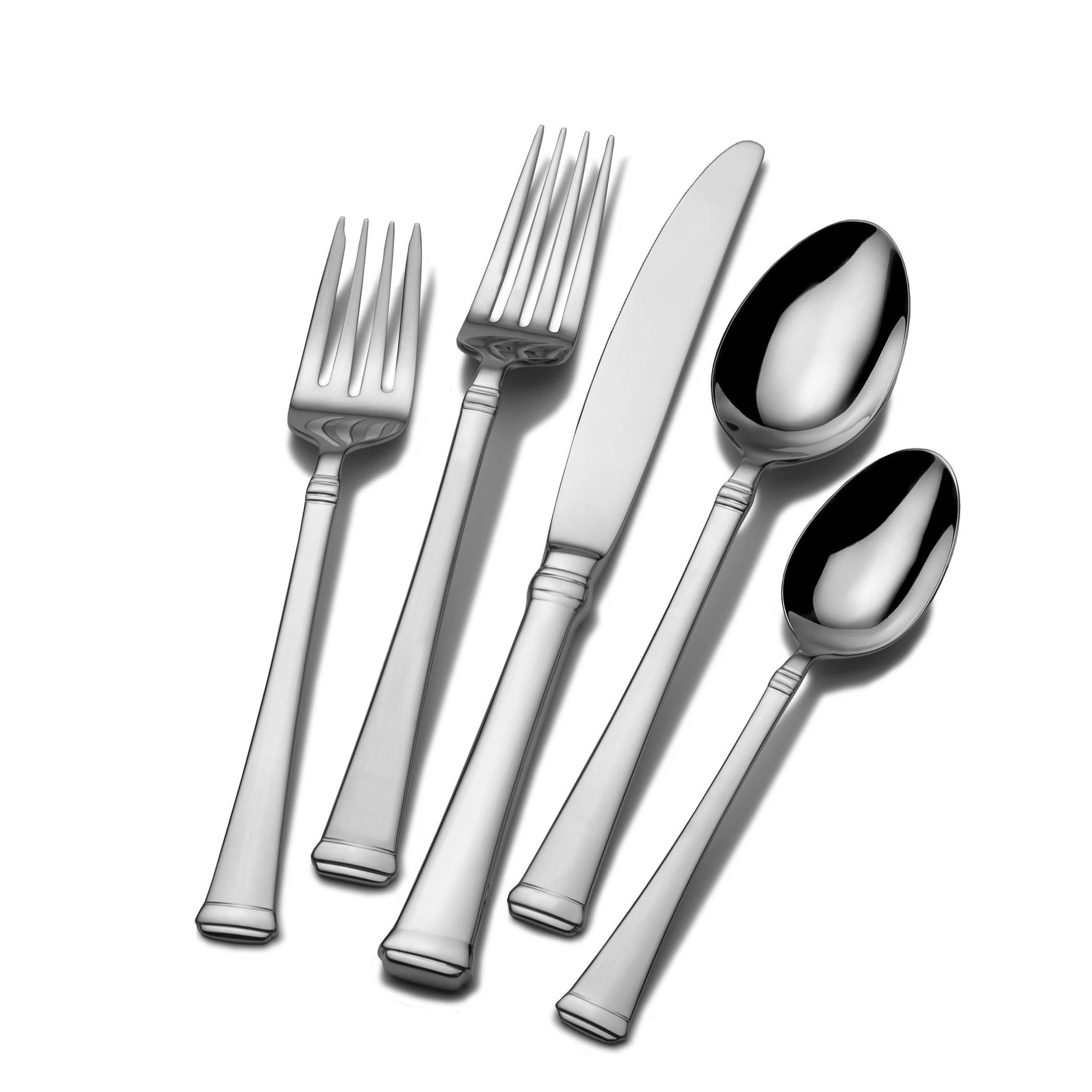 Mikasa Harmony 65-Piece 18/10 Stainless Steel Flatware Set, Service for 12 | Wayfair North America