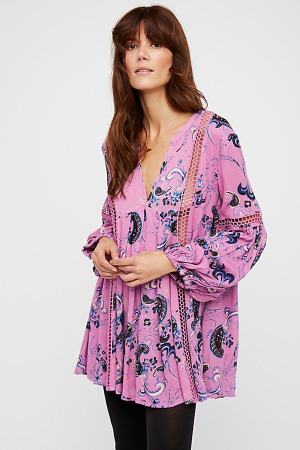 Just the Two of Us Paisley Printed Tunic | Free People (Global - UK&FR Excluded)