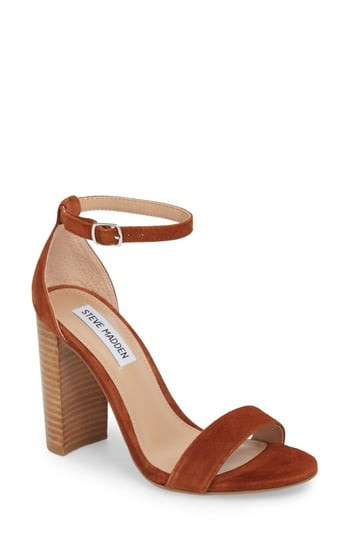 Women's Steve Madden Carrson Sandal, Size 5.5 M - Brown | Nordstrom