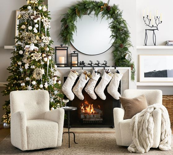 Faux Fur Ruched Throw | Pottery Barn (US)