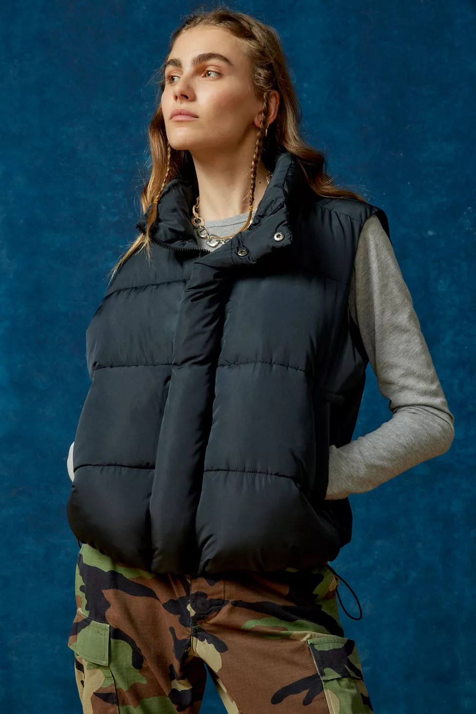 BDG Pia Puffer Vest | Urban Outfitters (US and RoW)