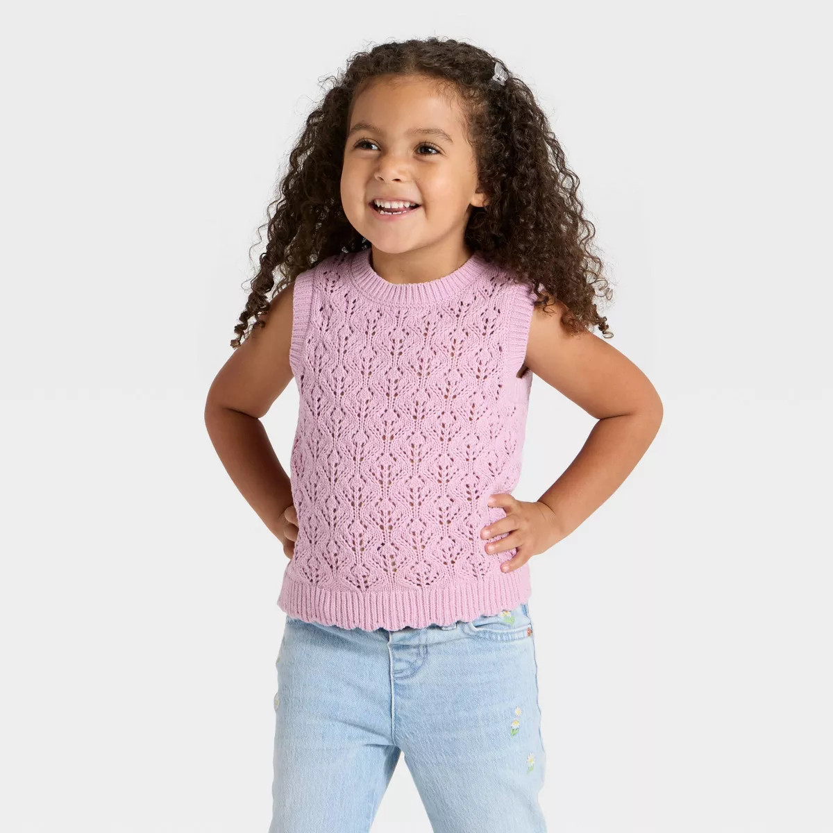 Toddler Girls' Sweater Vest - Cat & Jack™ | Target
