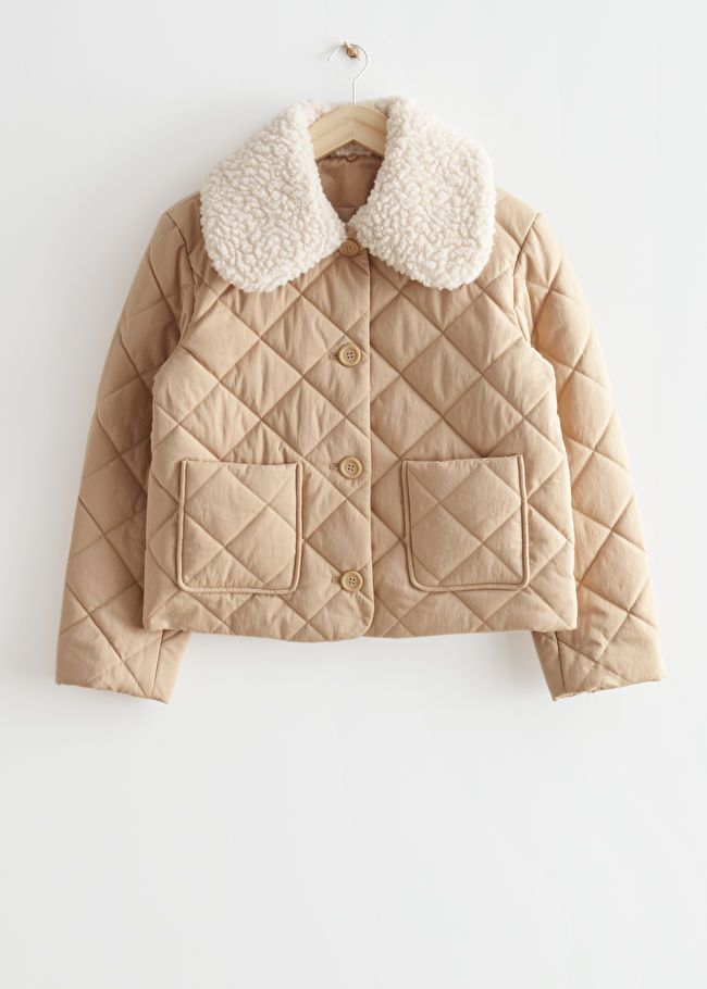 Quilted Removable Collar Jacket | & Other Stories (EU + UK)