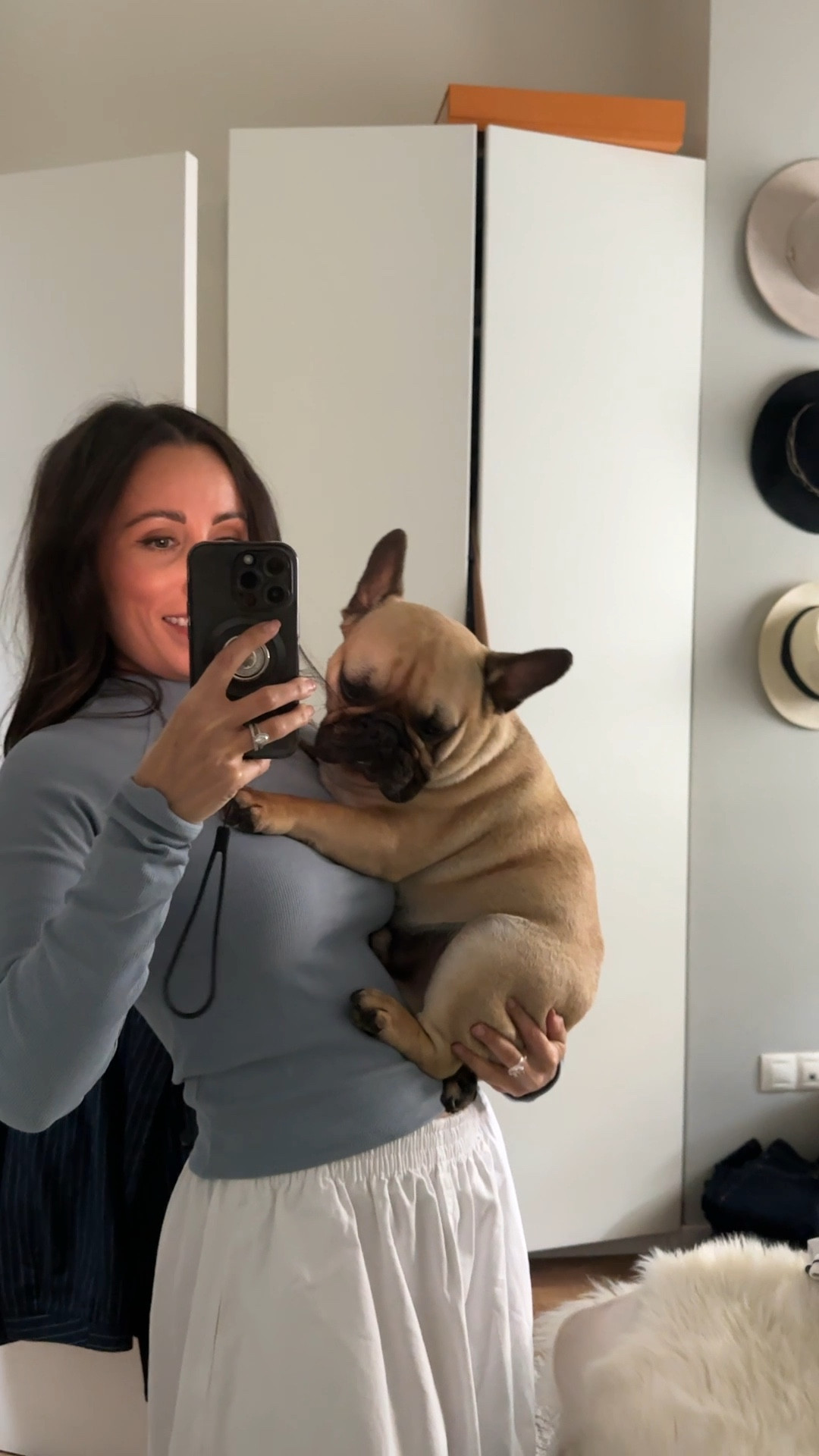 The accessory I wish I could have with me all day long - however, selfies with him are impossible and it makes me sad to not have them! He’s sooo heavy 🧸🐷

#LTKPets #LTKHome