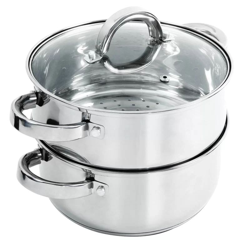 Oster 3 qt. Stainless Steel Steamer Pot with Lid | Wayfair North America