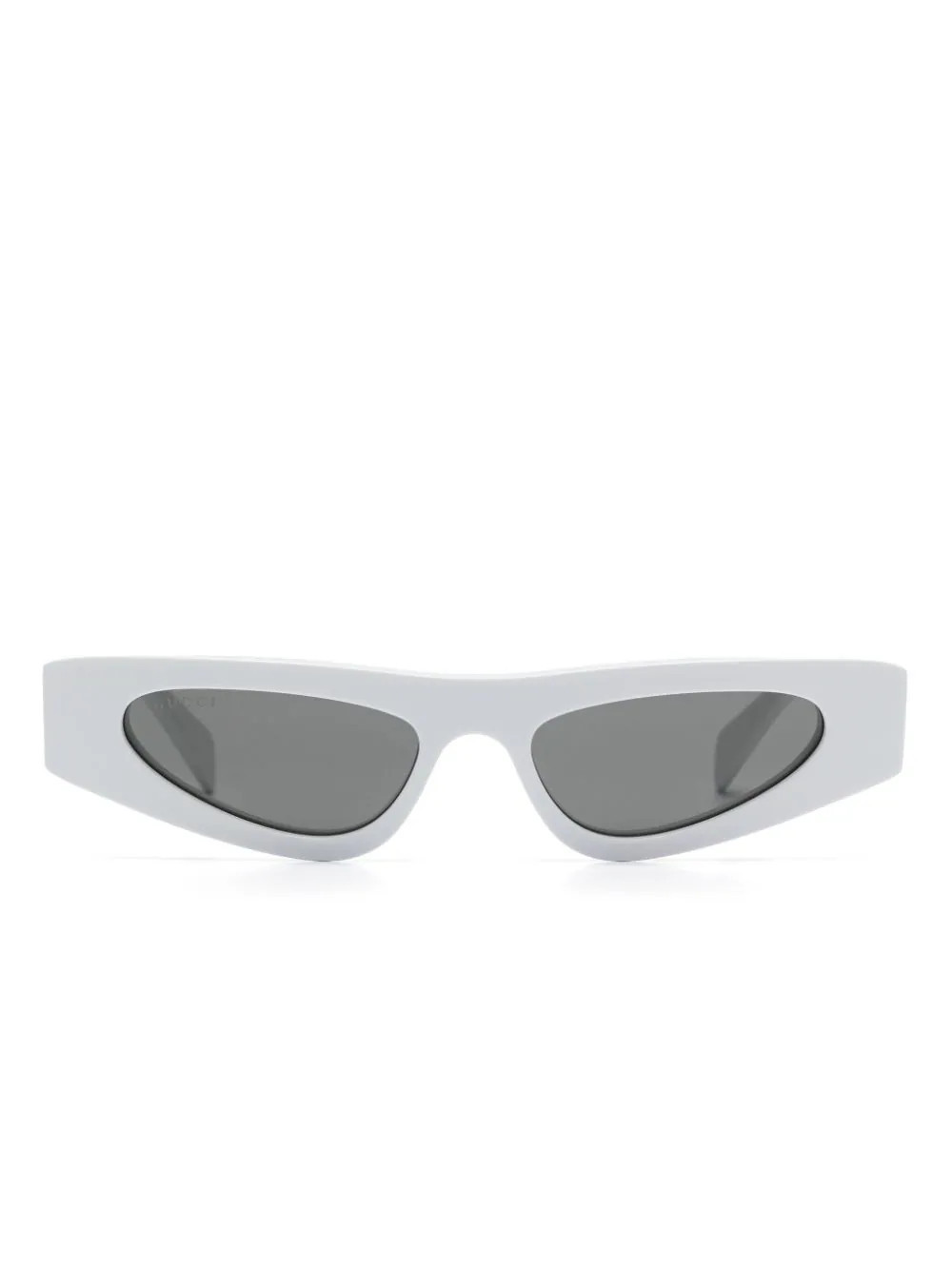 Gucci Eyewear cat-eye sunglasses - White | Farfetch Global