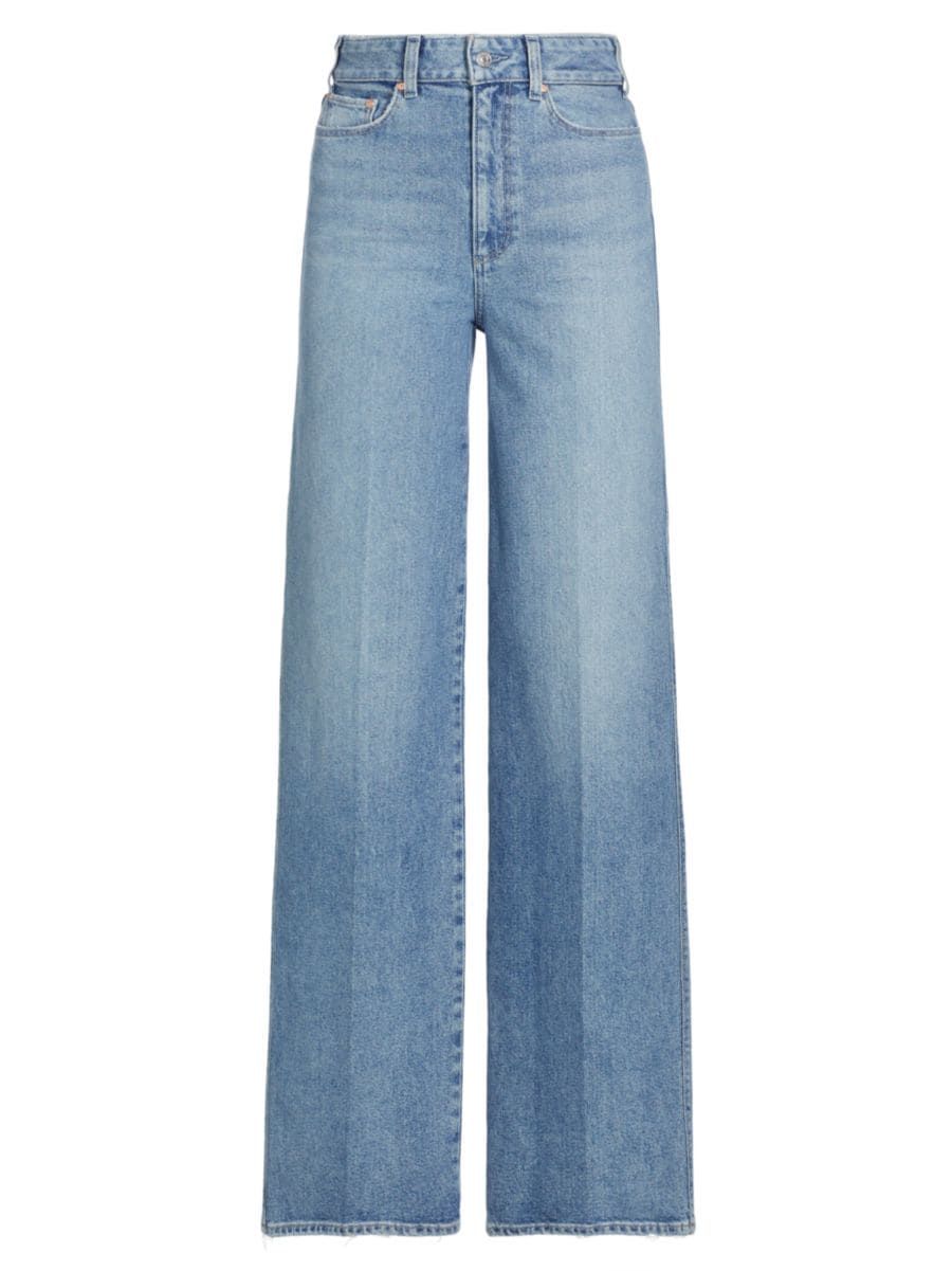 Shop Paige Sasha Wide-Leg Jeans | Saks Fifth Avenue | Saks Fifth Avenue