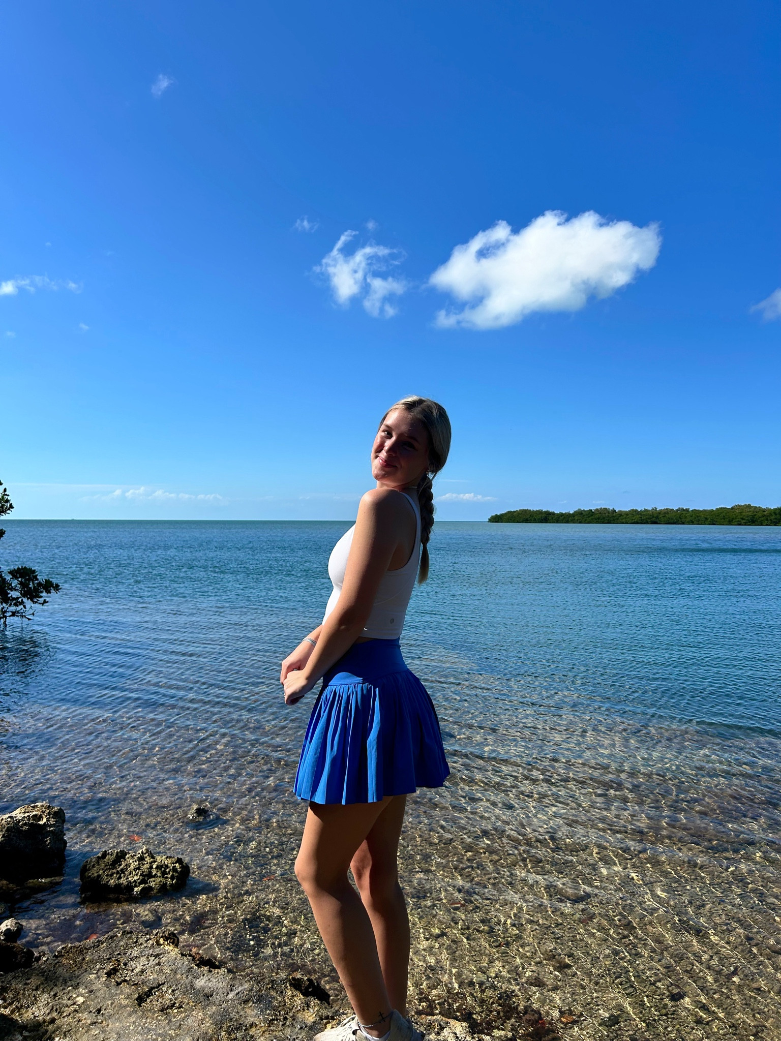 Nature trail fit 🦋✨
Skirt is from Aerie but they no longer sell it so I linked a similar option. It’s the “All Aces Tennis Skort” :) 
Wearing a size small in the skirt & a size 6 in the top! 

#LTKActive #LTKFitness