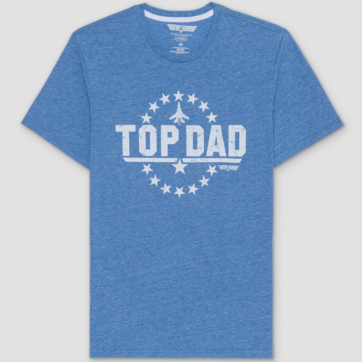 Men's Top Gun Short Sleeve Graphic T-Shirt - Blue | Target