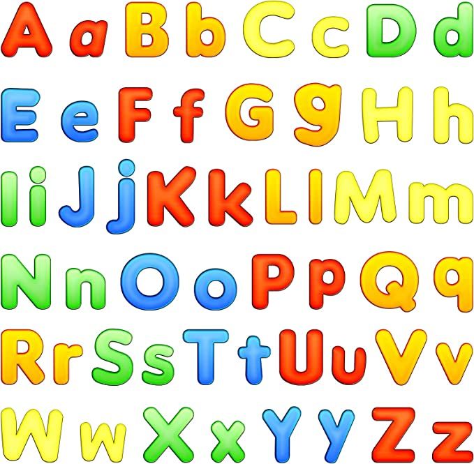 ABC Gel Window Clings Alphabet and Letters Thick Gel Clings Reusable and Removable Glass Window S... | Amazon (US)