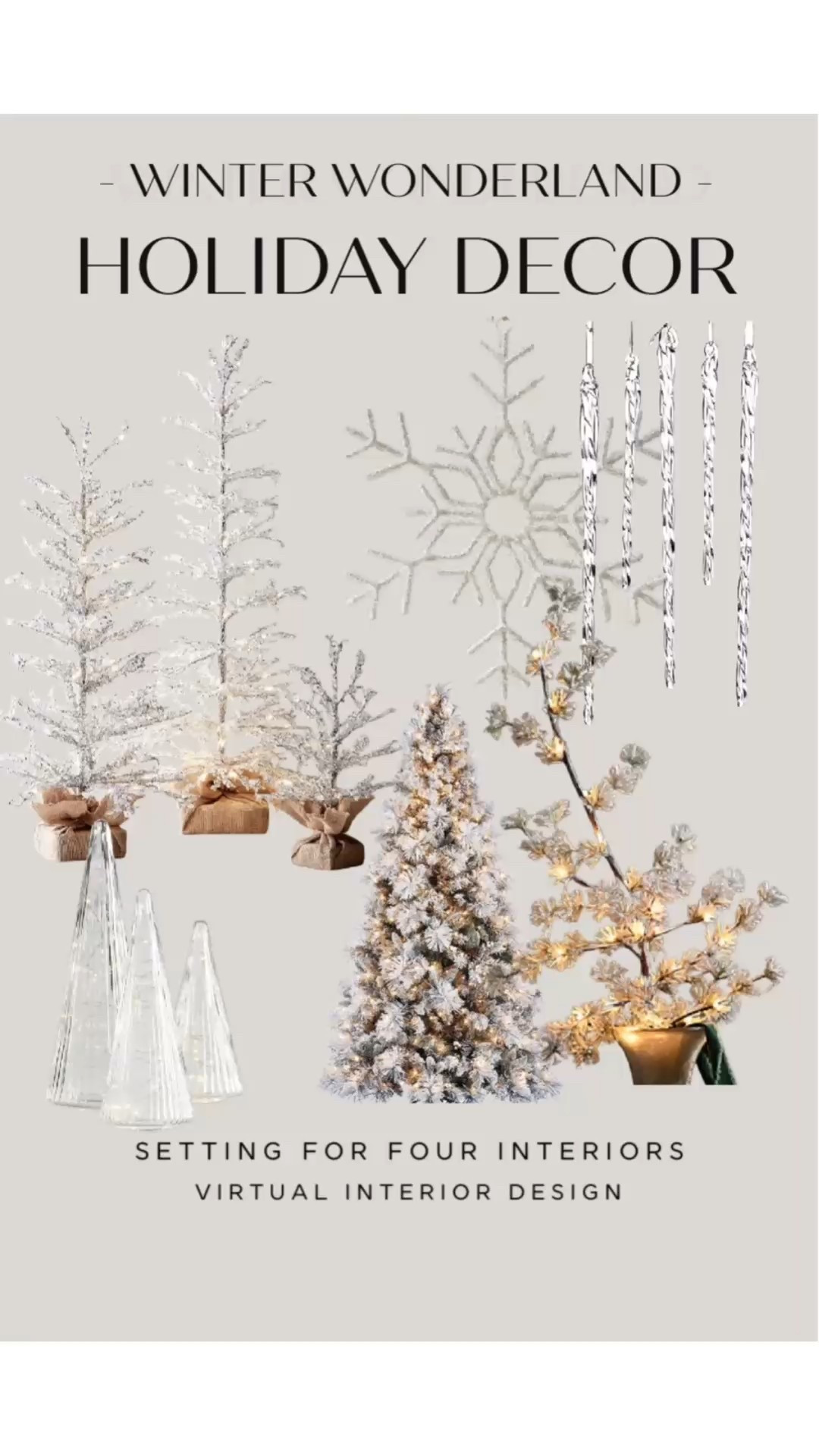 Winter wonderland Christmas decor
Snowy, icy, forest, viral Christmas tree, Home Depot tree, Christmas tree decor, white, holiday decor, Christmas tree ornaments, tabletop tree, tablescape, birch tree, nature, pine, crystal, organic modern, transitional, neutral, Amazon home, Amazon finds, Amazon must haves, Walmart, Tatget, McGee, Pottery Barn style, Sale

#LTKSaleAlert #LTKHome #LTKHoliday