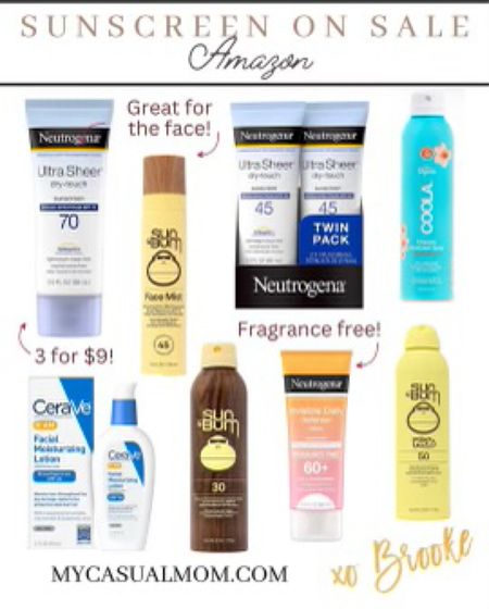 Sunscreen on sale Amazon 

#LTKFestival #LTKStyleTip #LTKSaleAlert