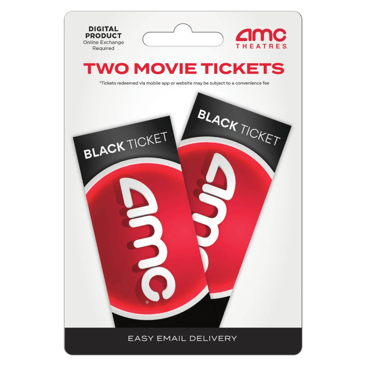 AMC Theatres - Two Standard/Digital Black Movie Tickets | Walmart (US)