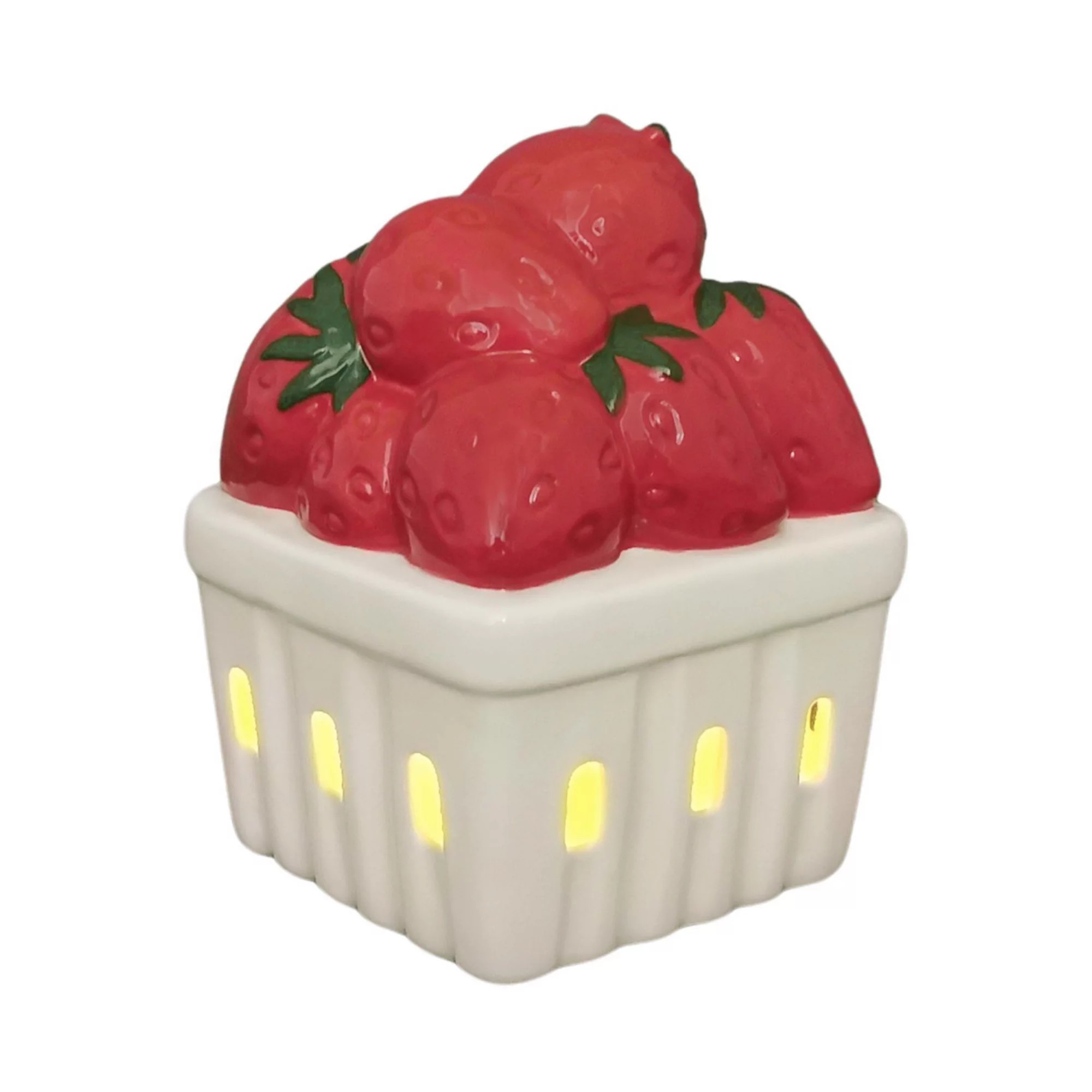 Sonoma Goods For Life® Strawberry Pint Solar Lantern | Kohl's