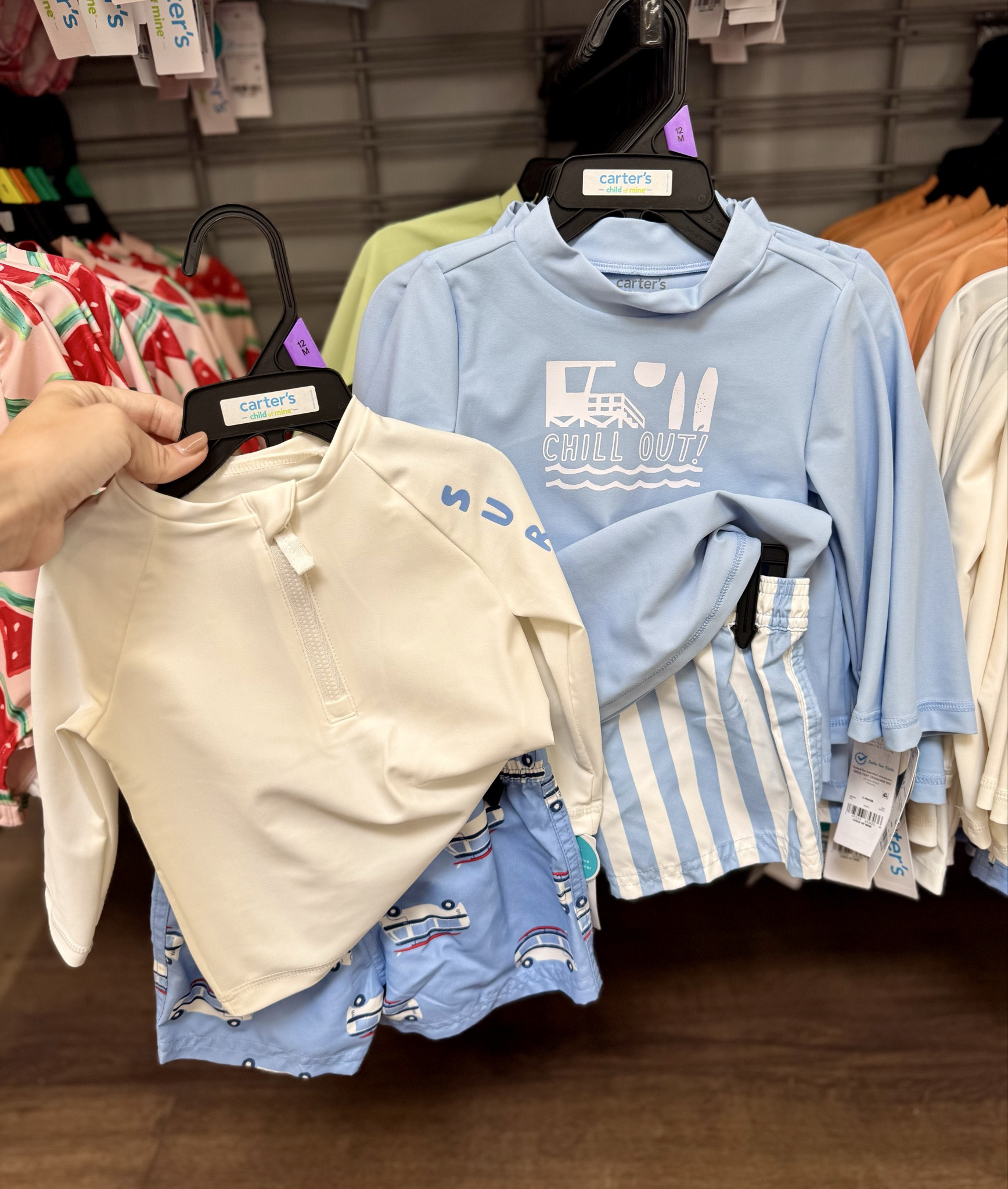 NEW Little boys’ rash guards and swim trunks, I’m
Obsessed with these colors 😍🏝️☀️
-
#babyboy #babyboystyle #babyboyontheway #boymom #toddlerboyfashion #toddlerboymom #boyswim  #toddlerboyfashion #toddlerboymom #kidsswimwear