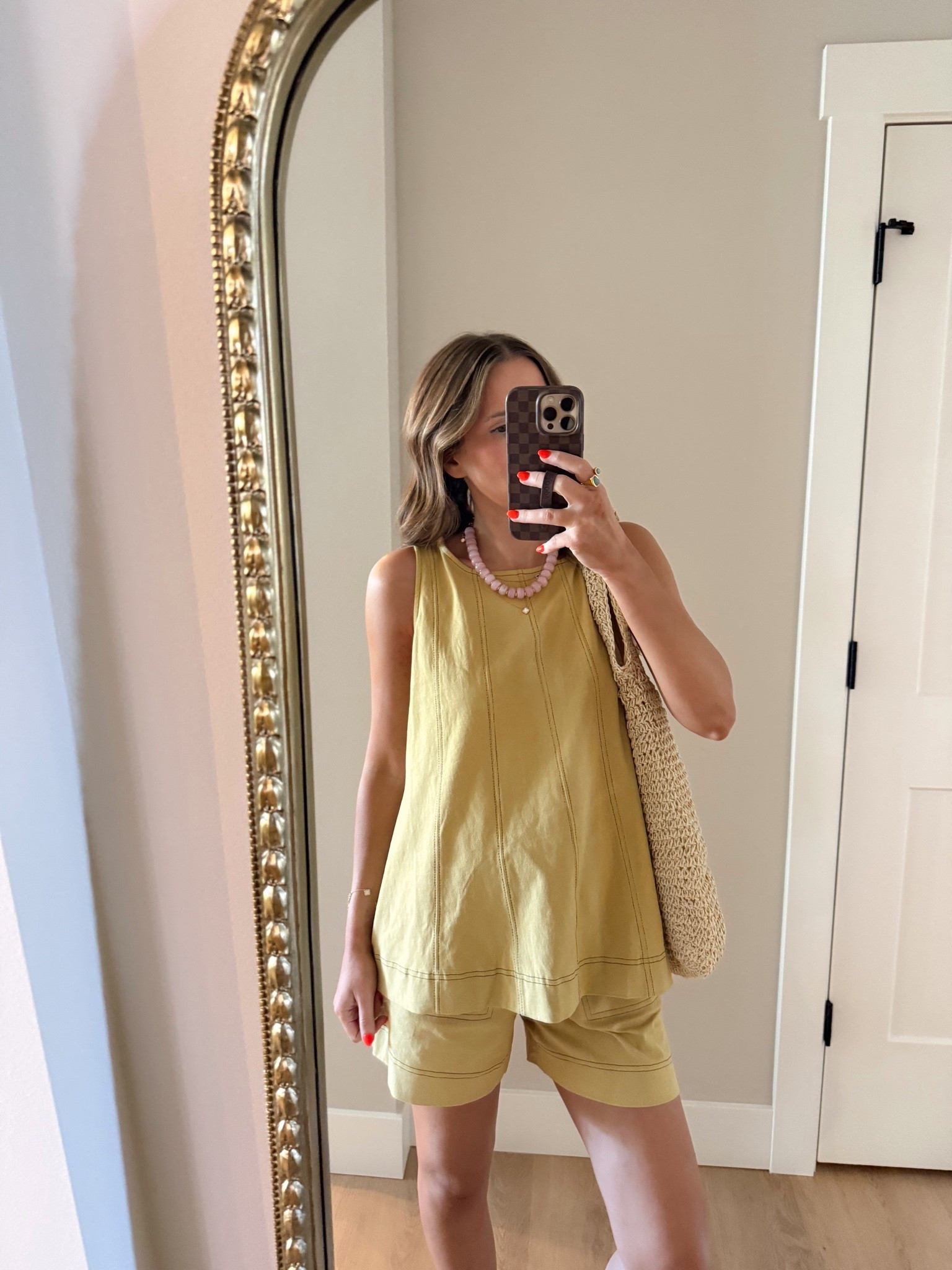 This Amazon set is 10/10! Amazing quality, 100% cotton and so comfortable! Comes in a ton of colors too! Wearing a size small 

Amazon fashion, summer style, outfit inspo, matching set